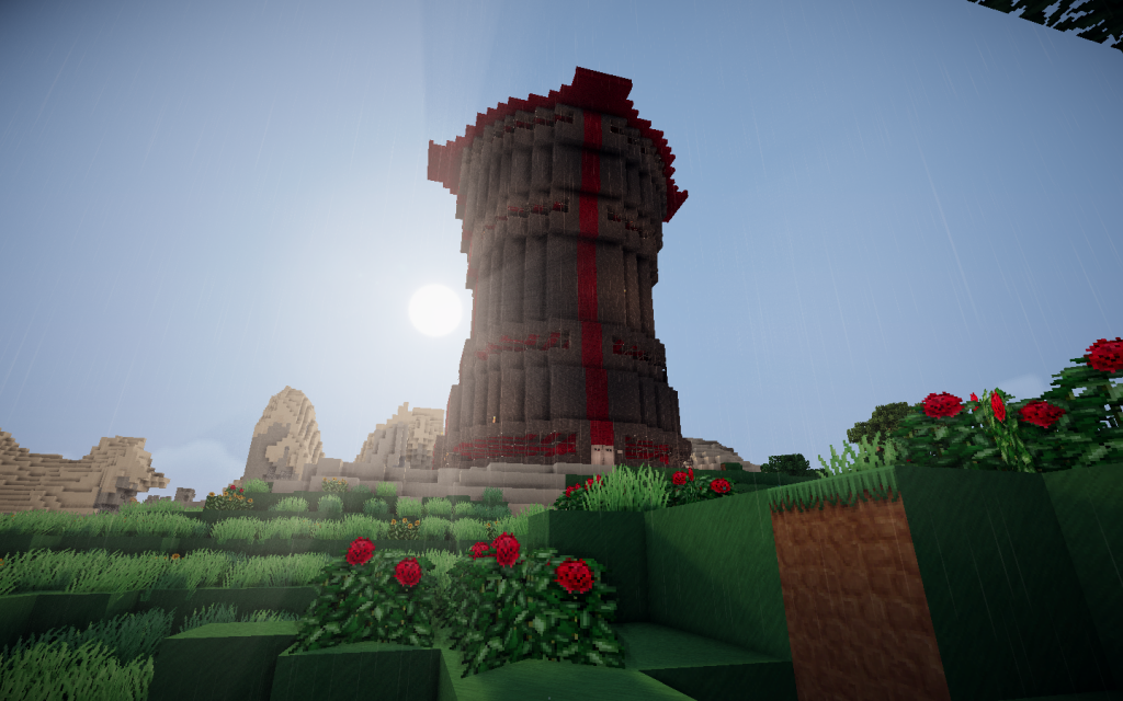 The server is awesome and this is a picture of the project I am working on right now.