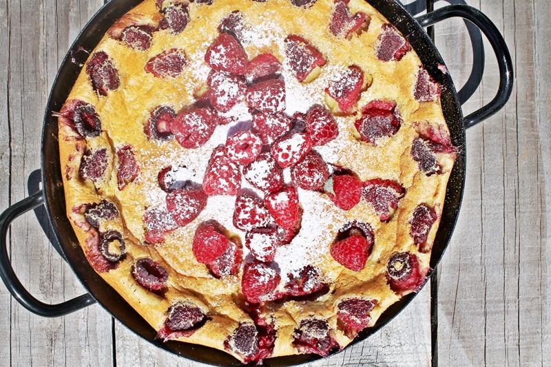 something sweet * something fabulous: Himbeer Clafoutis