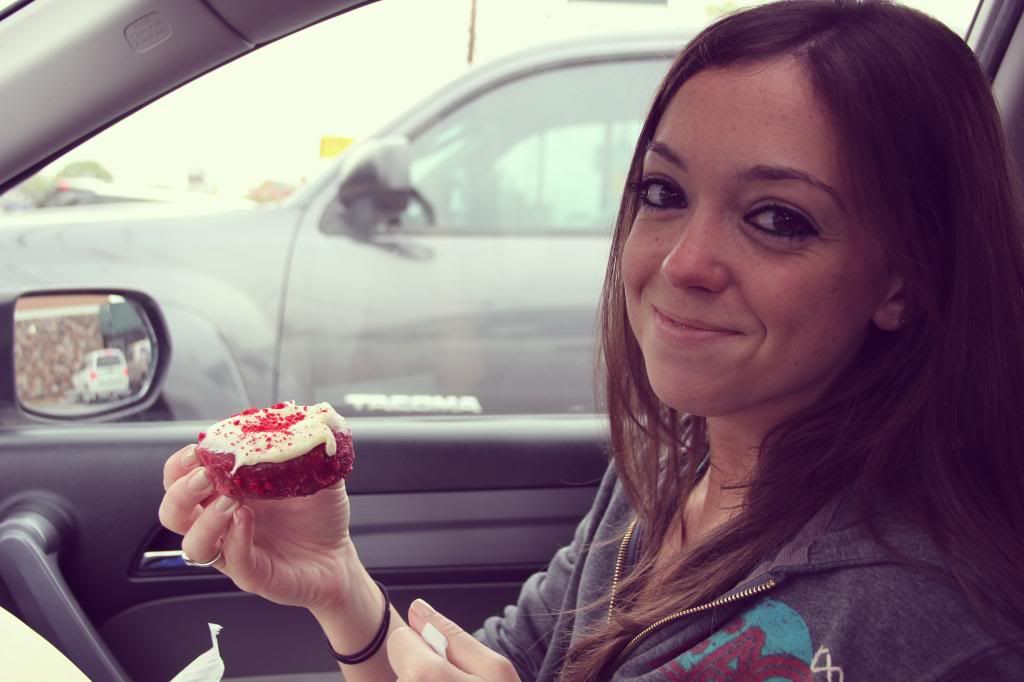 Eating in Memphis - Gibson's Donuts Red Velvet