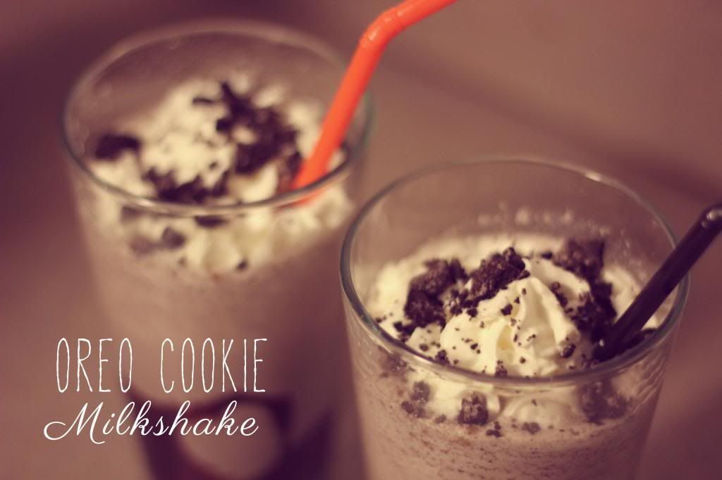 Oreo Cookie Milkshake