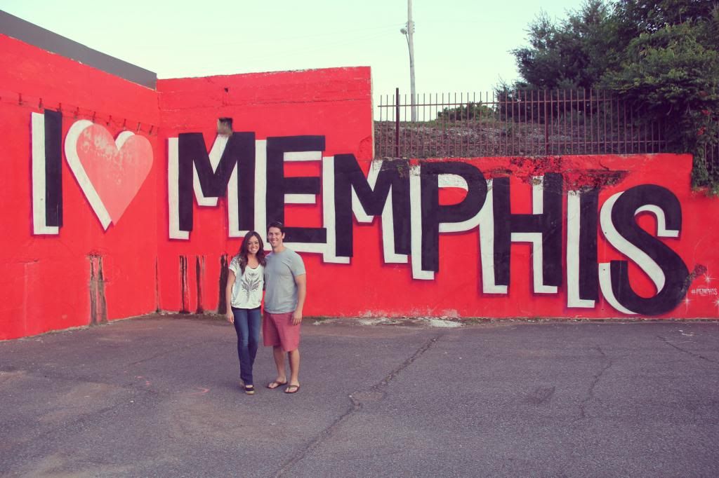 Ten Feet Off Beale I Love Memphis Mural