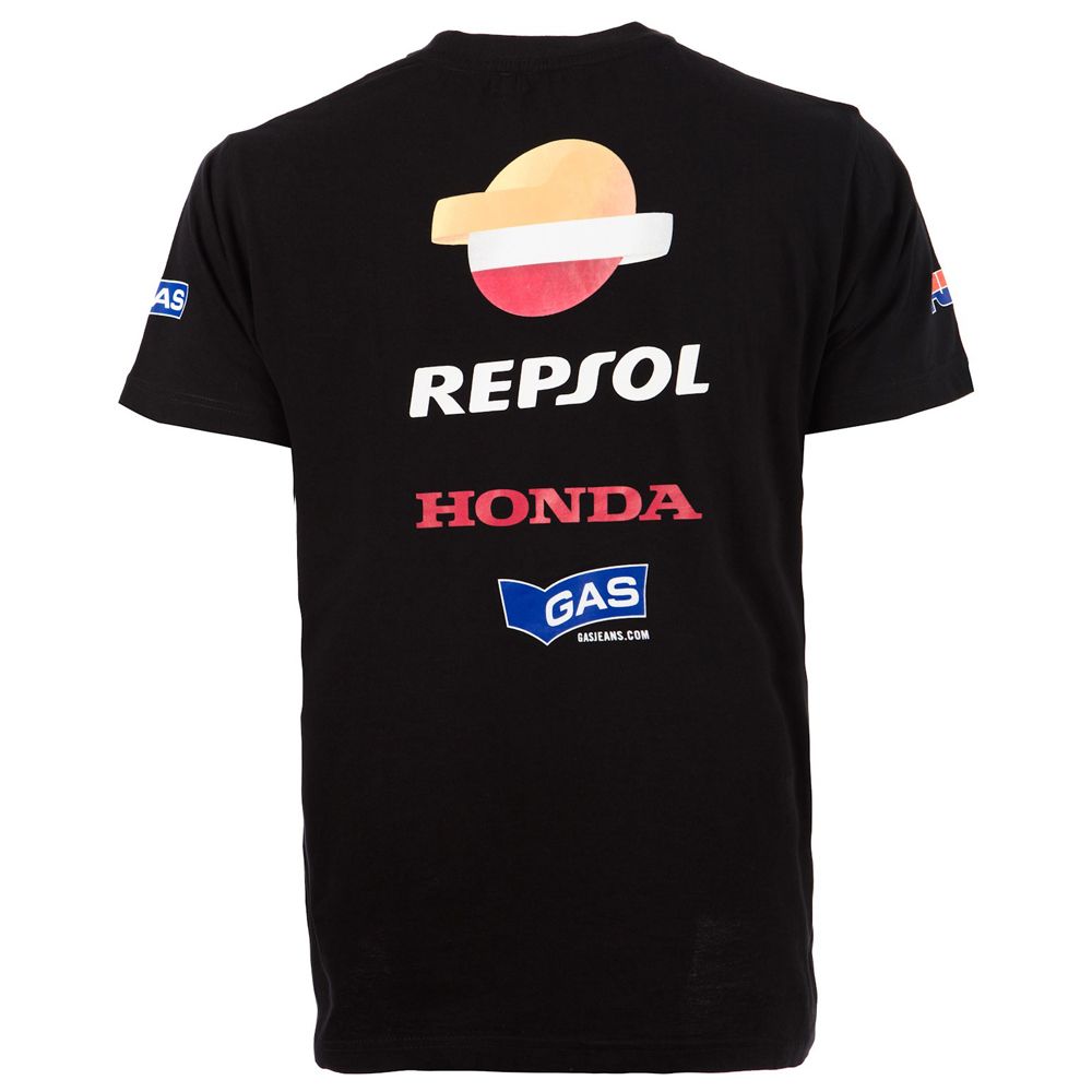 Honda repsol gas printed team t-shirt