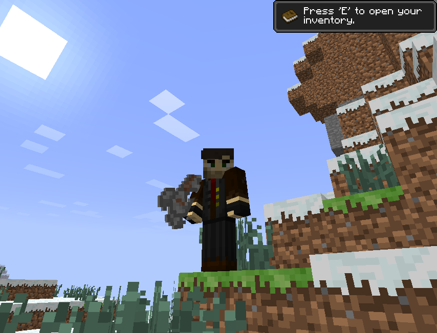 Skyhook in Minecraft! Feed the Beast