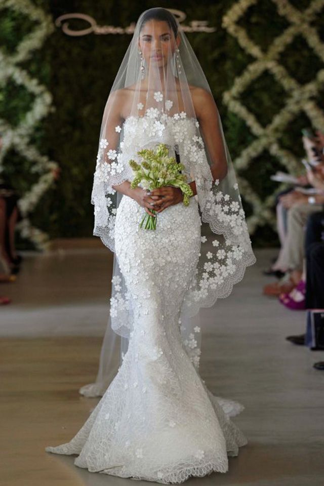 موضة طرح زفاف 2017