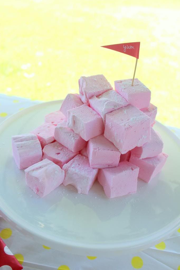 homemade marshmallows, strawberry marshmallow recipe