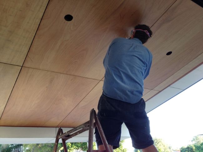 ply board outdoor ceiling 