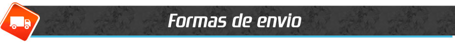 Formas de envio