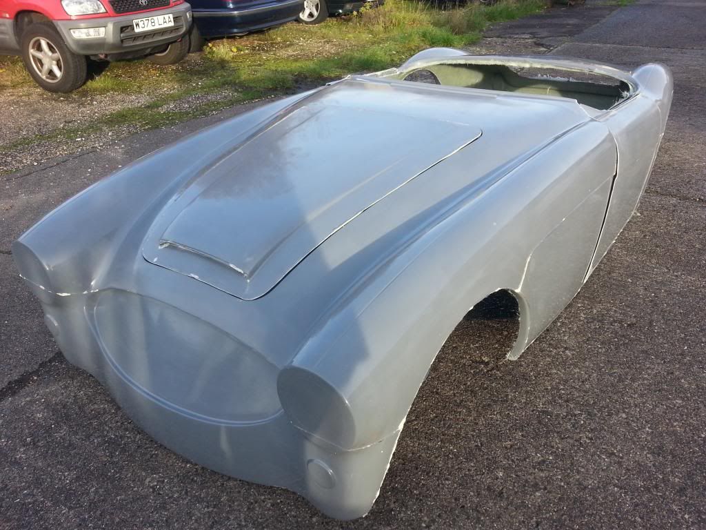 Complete Austin Healey 3000 Pilgrim Haldane GRP Fibreglass Kit Car Body