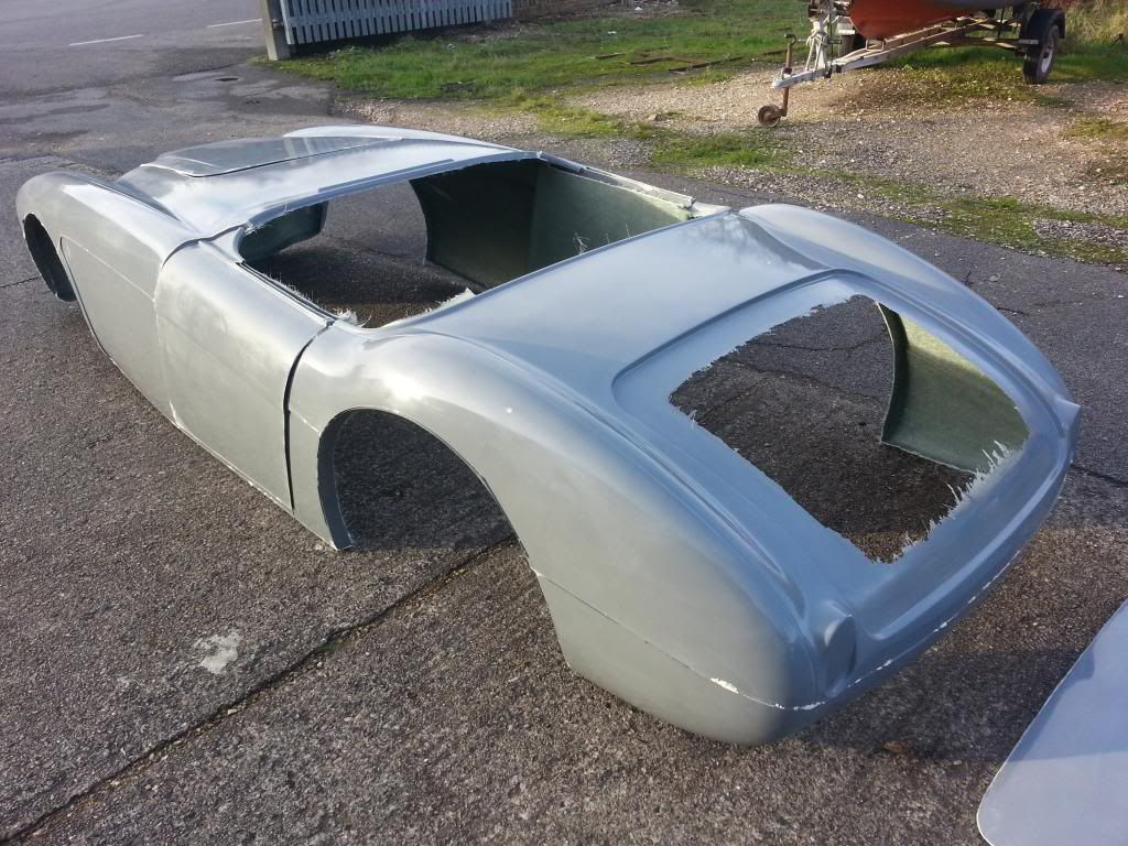 Complete Austin Healey 3000 Pilgrim Haldane GRP Fibreglass Kit Car Body