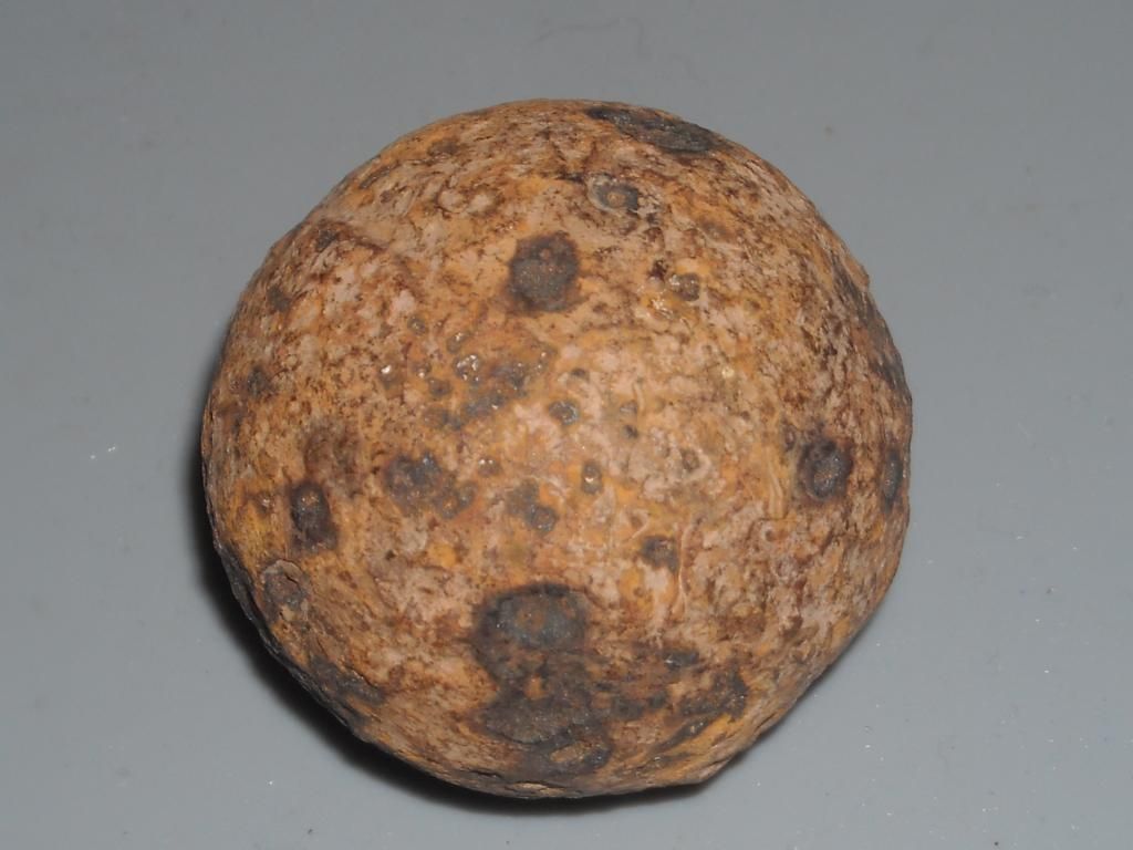 Civil War Relic 32 Pdr Howitzer Canister Shot Cannon Ball