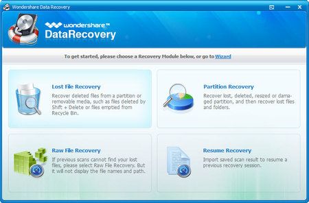 Wondershare Data Recovery 4.2.0.0 Wondershare Data Recovery 4.2.0.0