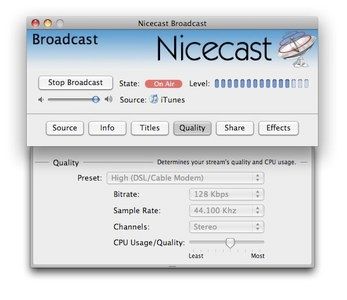 Nicecast v1.10.8 Mac OS X Nicecast v1.10.8 Mac OS X