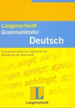 Heinz F. Wendt, Langenscheidts Grammatiktafel: Deutsch