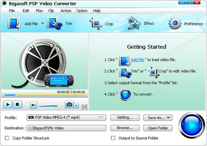 Bigasoft PSP Video Converter 3.7.30.4805 Bigasoft PSP Video Converter 3.7.30.4805