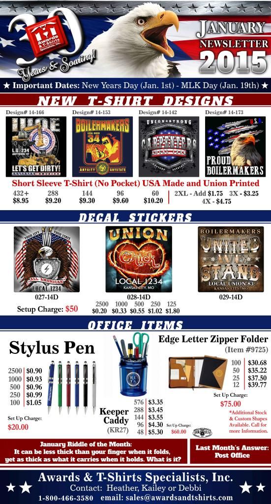 January Newsletter 2015