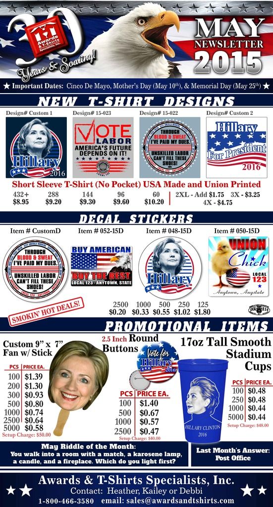 May Newsletter 2015