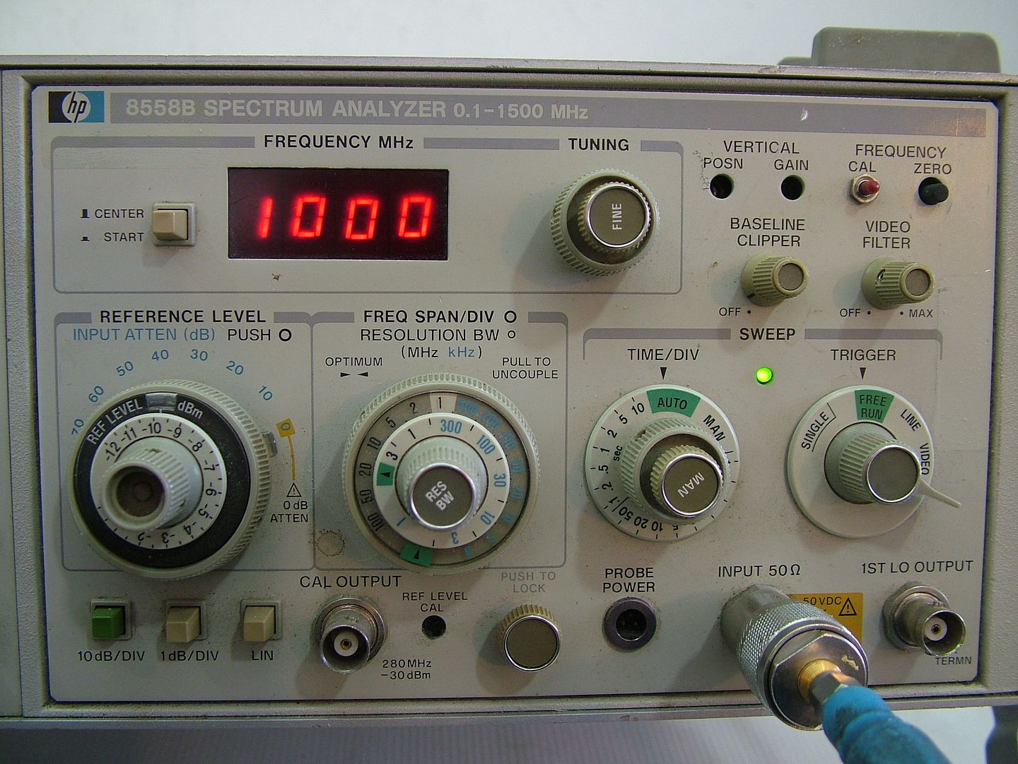 hp 8558B Spectrum Analyzer Plug In eBay