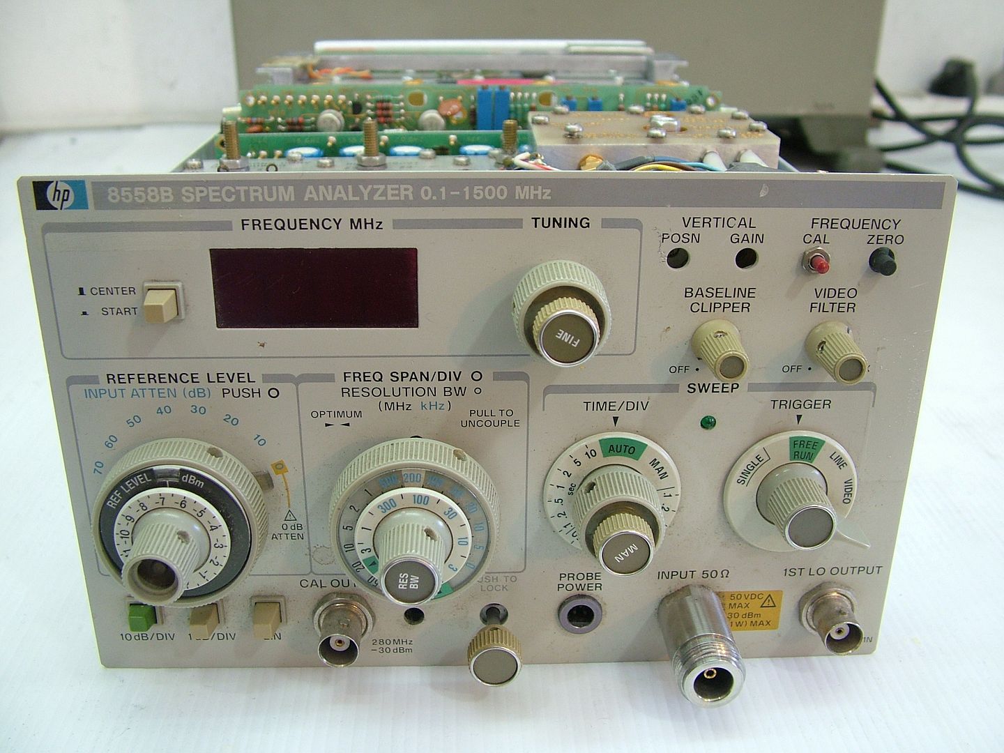 hp 8558B Spectrum Analyzer Plug In eBay