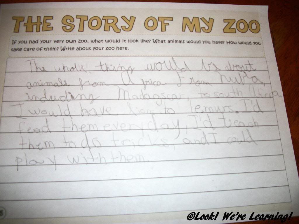 paragraph on visit to zoo