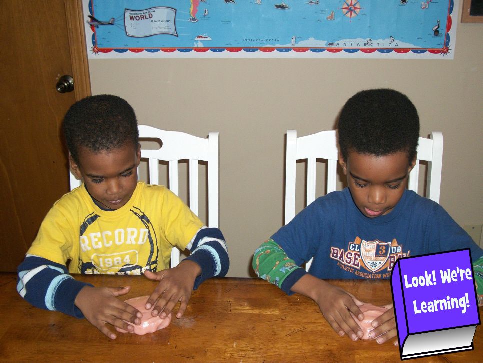 Cloud Dough Fail: Look! We're Learning!