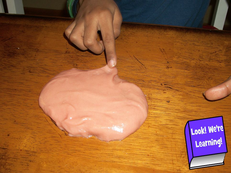 Cloud Dough Fail: Look! We're Learning!