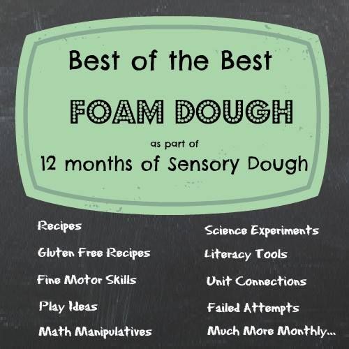 Foam Dough Recipe: Look! We're Learning!