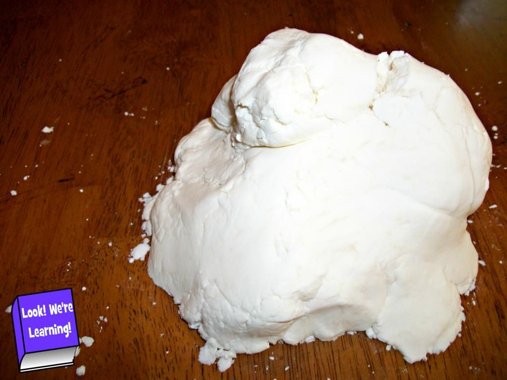 DIY Ice Cream Play Dough - Look! We're Learning!