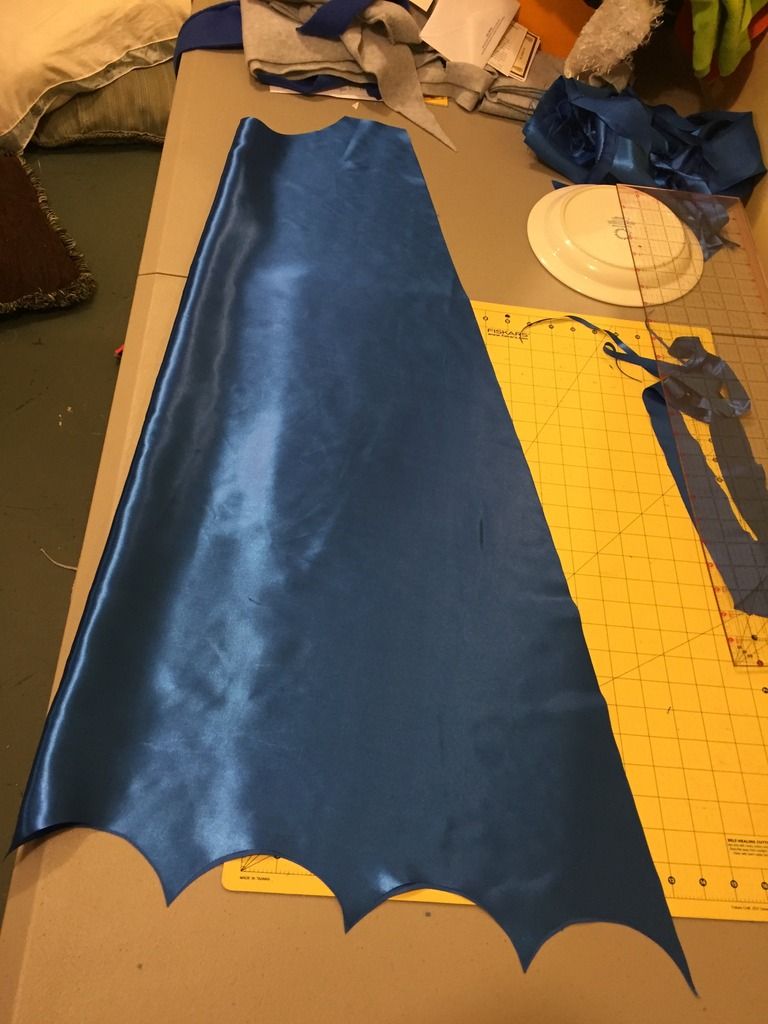 sewing the cape