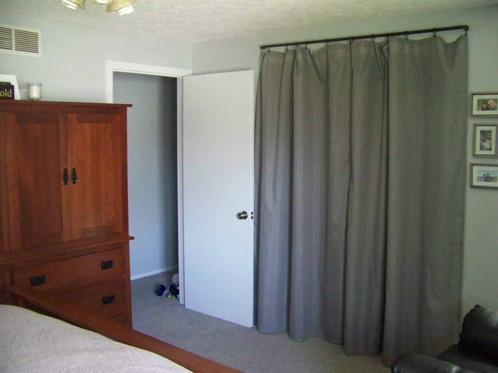 view towards the closet