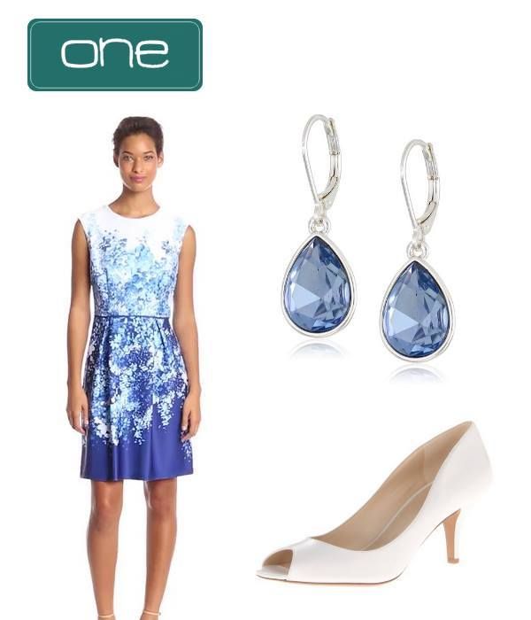 Blue Dress Easter outfit