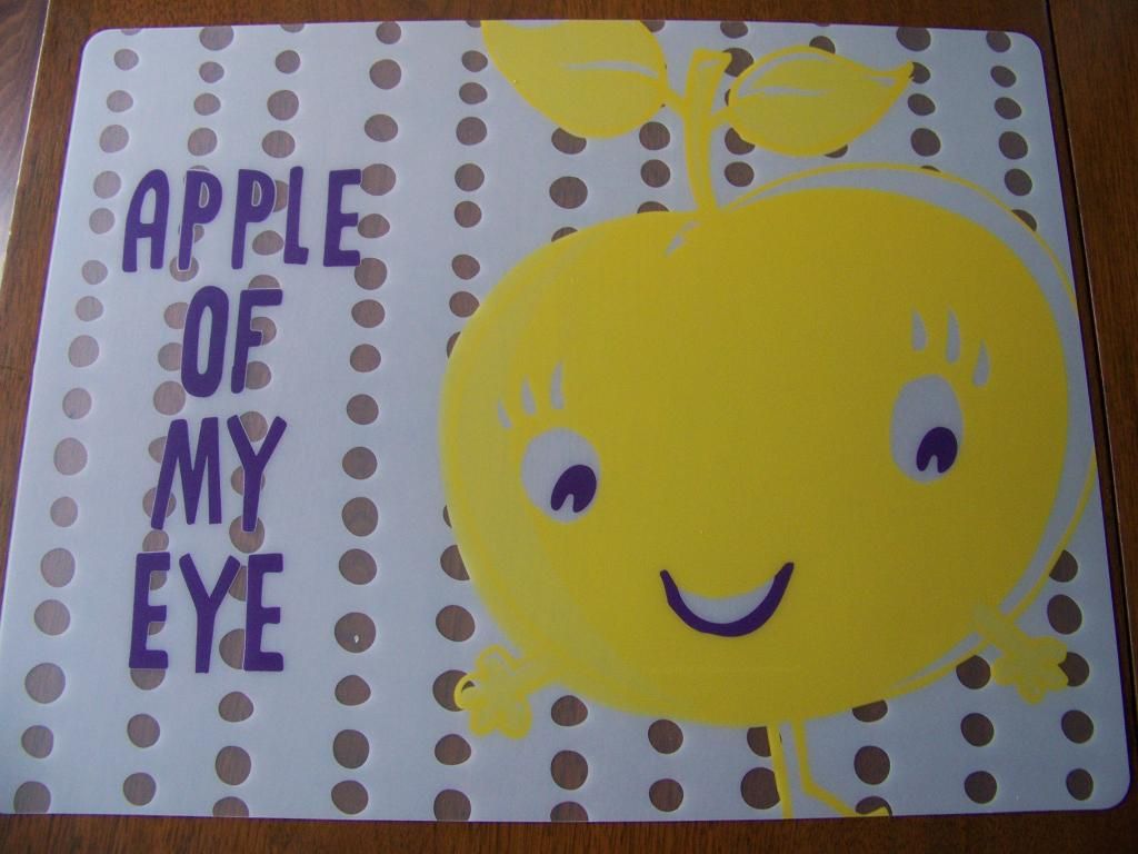 Apple of my eye placemat