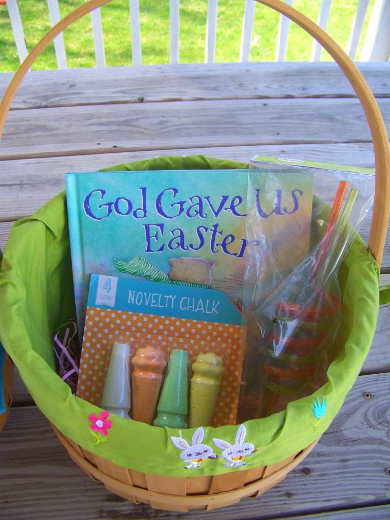 Easter basket for our 3 year old son