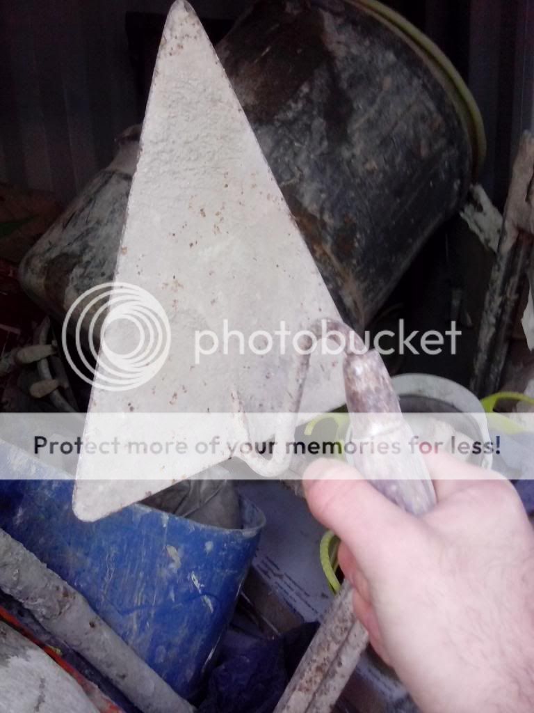 My old pointing trowel