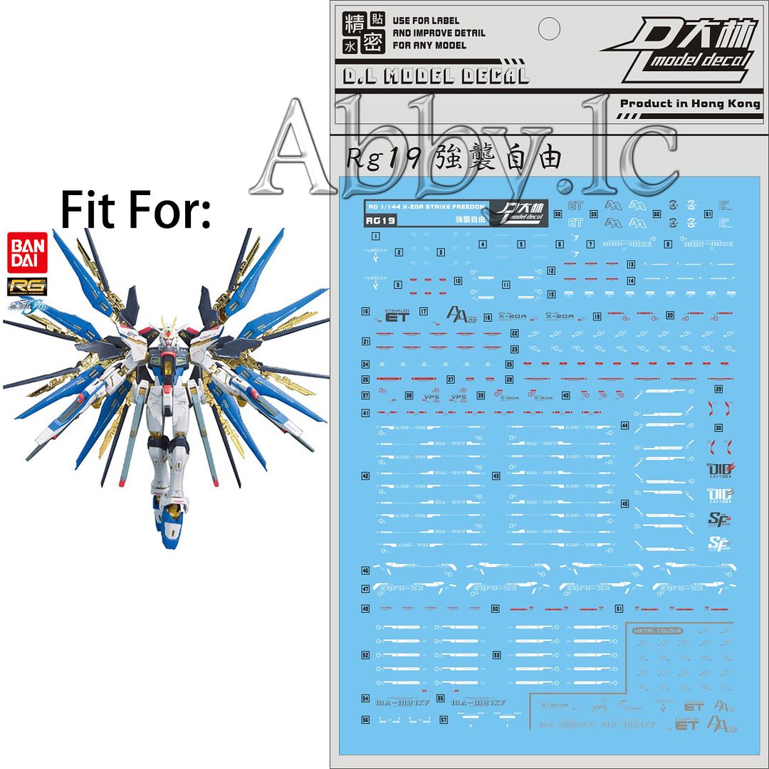 Gundam 1//144 RG #14 Strike Freedom Z.A.F.T Mobile Suit ZGMF-X20A Model Kit