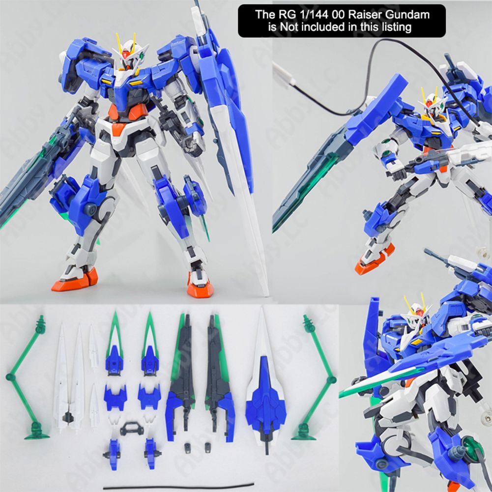 Effectswings Seven Sword G Weapon Unit For Bandai Rg 1 144 Oo R 00 Raiser Gundam Ebay