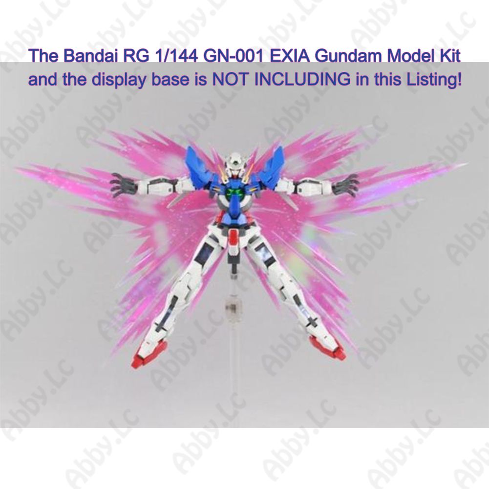 Wing Effect Parts For Bandai RG HG BF 1/144 Exia Trans AM Gundam Dark Matter 00