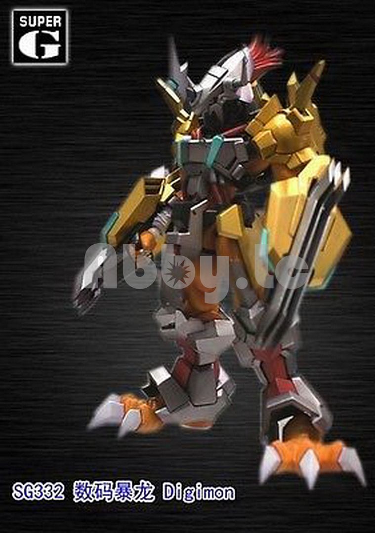 war greymon model kit