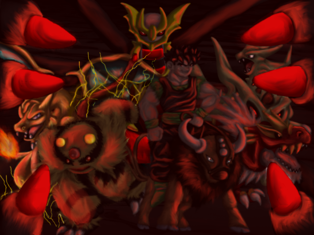[PokeCommunity.com] OC Characters and Pokemon Team Art Offer