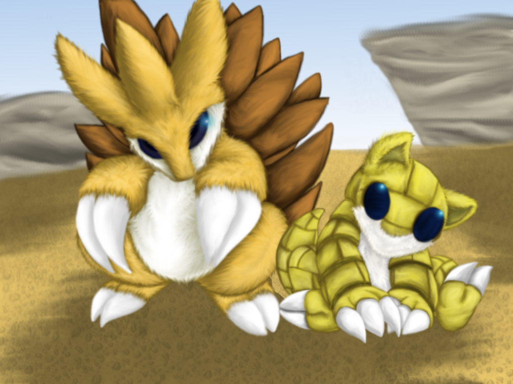[PokeCommunity.com] OC Characters and Pokemon Team Art Offer